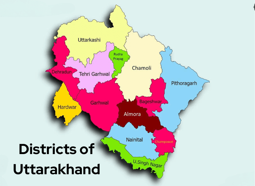 Districts of Uttarakhand