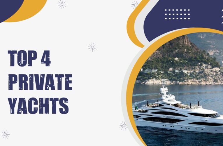 Top 4 Private Yachts in the USA